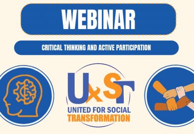 Webinar 3 — Empowering Active Citizenship through Critical Thinking: United for Social Transformation’s  Webinar on De Bono’s Hats and Design Thinking